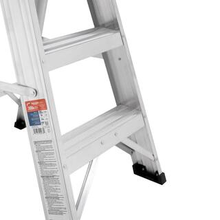 Werner 2 ft. Aluminum Step Ladder (8 ft. Reach Height) with 300 lbs. Load Capacity Type IA Duty Rating 150B