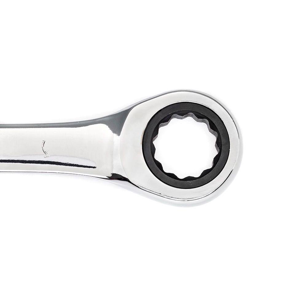 Husky 12 in. 12-Point SAE Ratcheting Combination Wrench HRW12