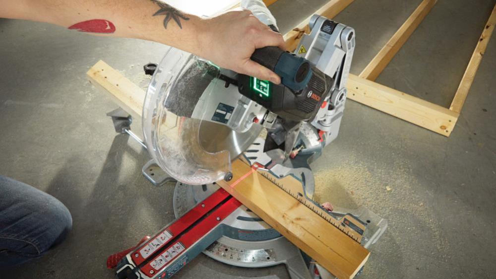 Bosch PROFACTOR Surgeon 12 Glide Miter Saw 18V Dual Bevel Bare Tool