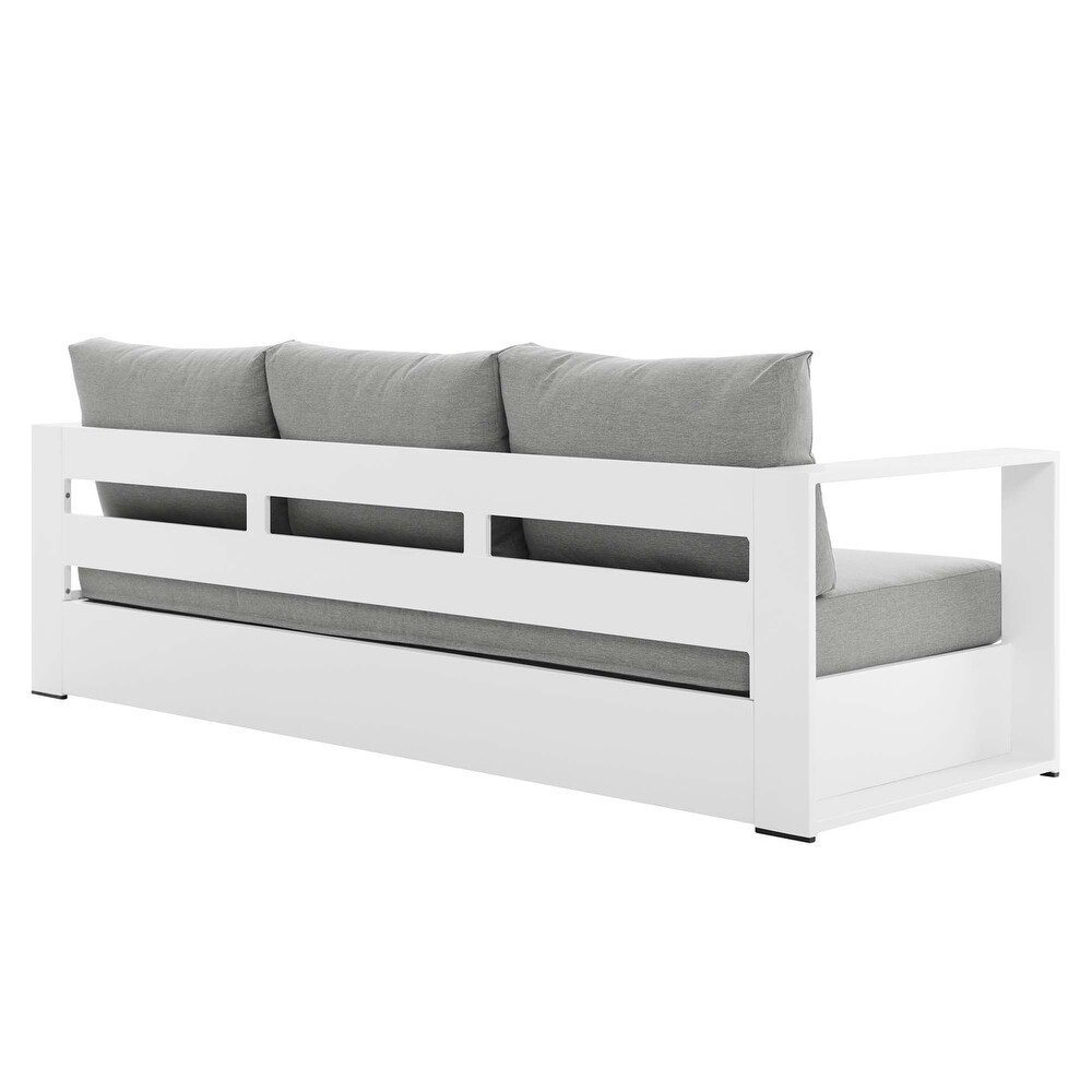 Tahoe Outdoor Aluminum 4 piece Conversation Set with Coffee Table