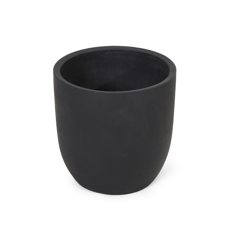 Shellynn Lightweight Concrete Outdoor Planter by Christopher Knight Home