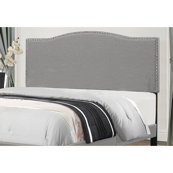 Copper Grove Durkheim Grey Fabric-upholstered Headboard - - 28116614