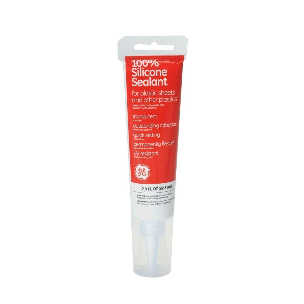 GE 2.8 oz. Translucent Silicone Sealant GE-57