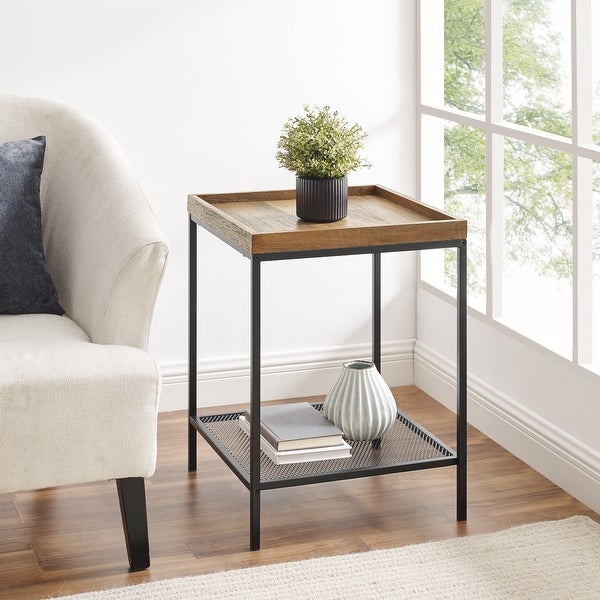 Middlebrook Edelman Industrial Tray Top Side Table