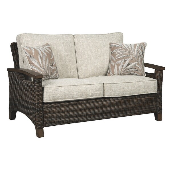 Paradise Trail Outdoor Loveseat with Cushion