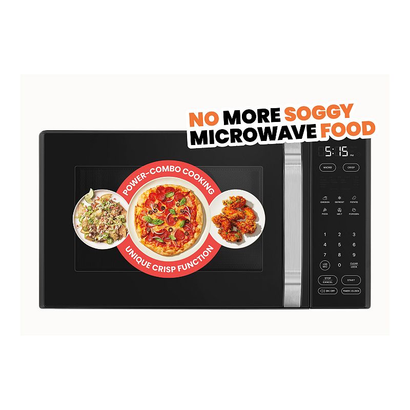 Chefman 1.0 cu. ft. Microwave Crisper with Digital Control