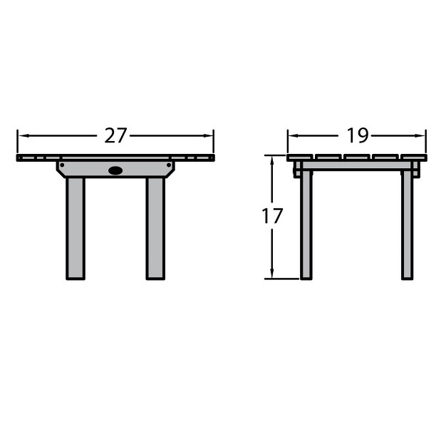 Classic Westport Patio Side Table Highwood