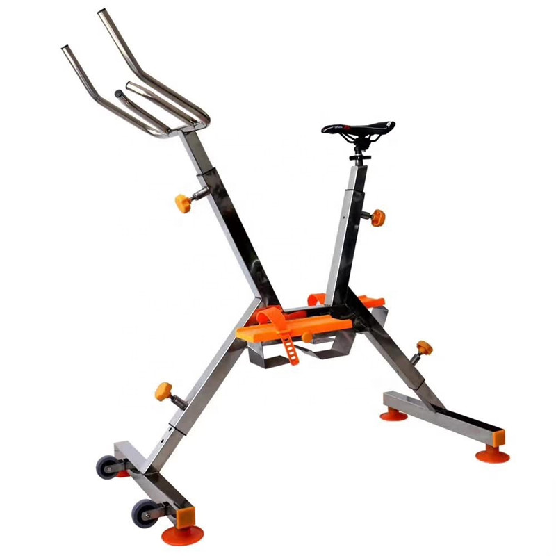 New Arrival Fat Burning Exercise Fitness Gym Equipment Stainless Steel Aquatic Spinning Bike With Free Painting Color