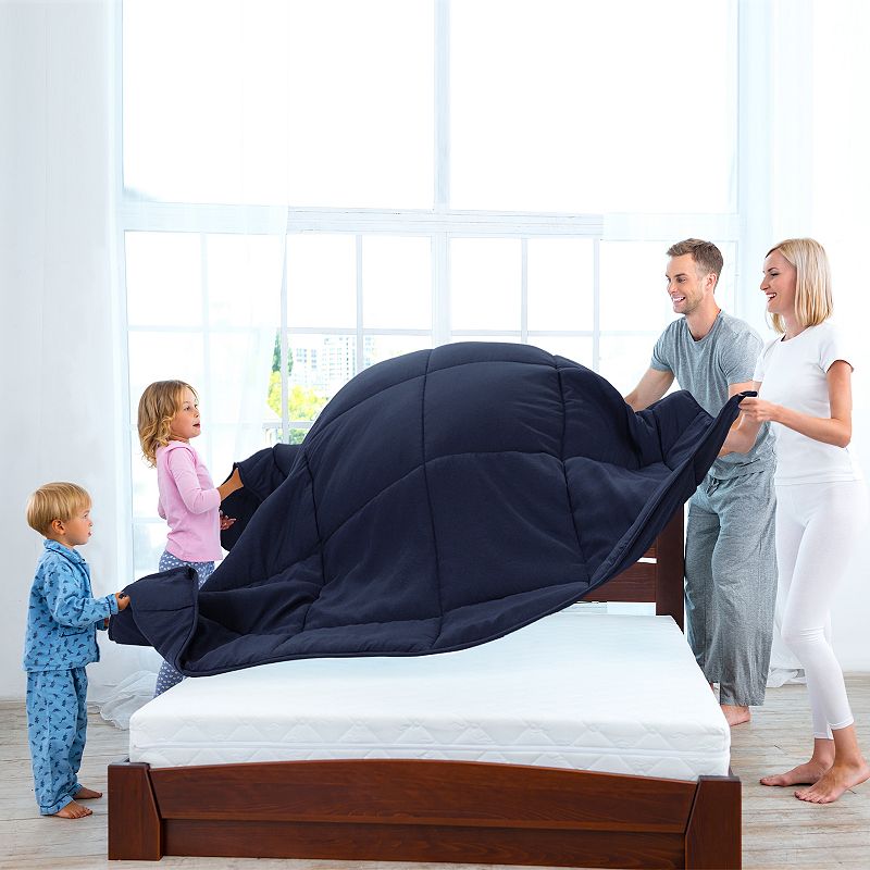 Quilt Soft Lightweight Down Alternative Comforter King Size