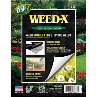 GARDENEER By Dalen Weed-X - Landscape Fabric and Weed Barrier - Excellent Garden Fabric - 20-Year Guarantee WS20-50F