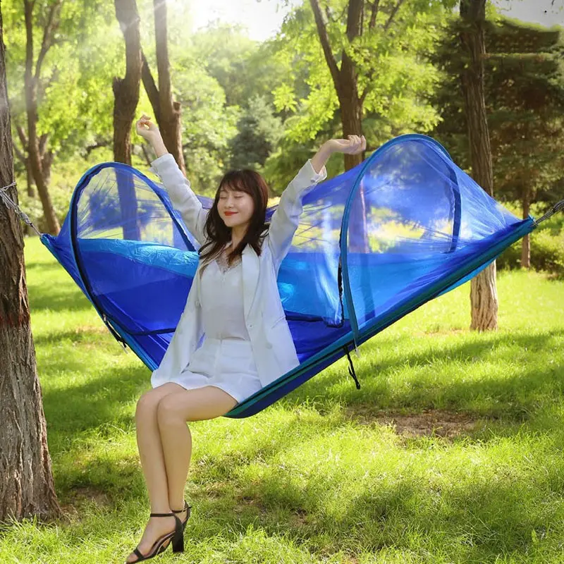 Portable Mosquito Net Hammock Outdoor Camping Hammock Mosquito Proof Hammock