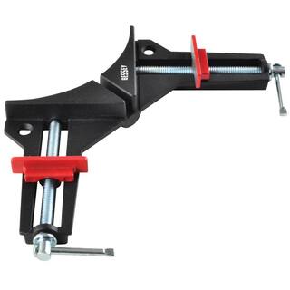 BESSEY 2-78 in. Capacity 90-Degree Corner Clamp with 12 in. Throat Depth WS-1