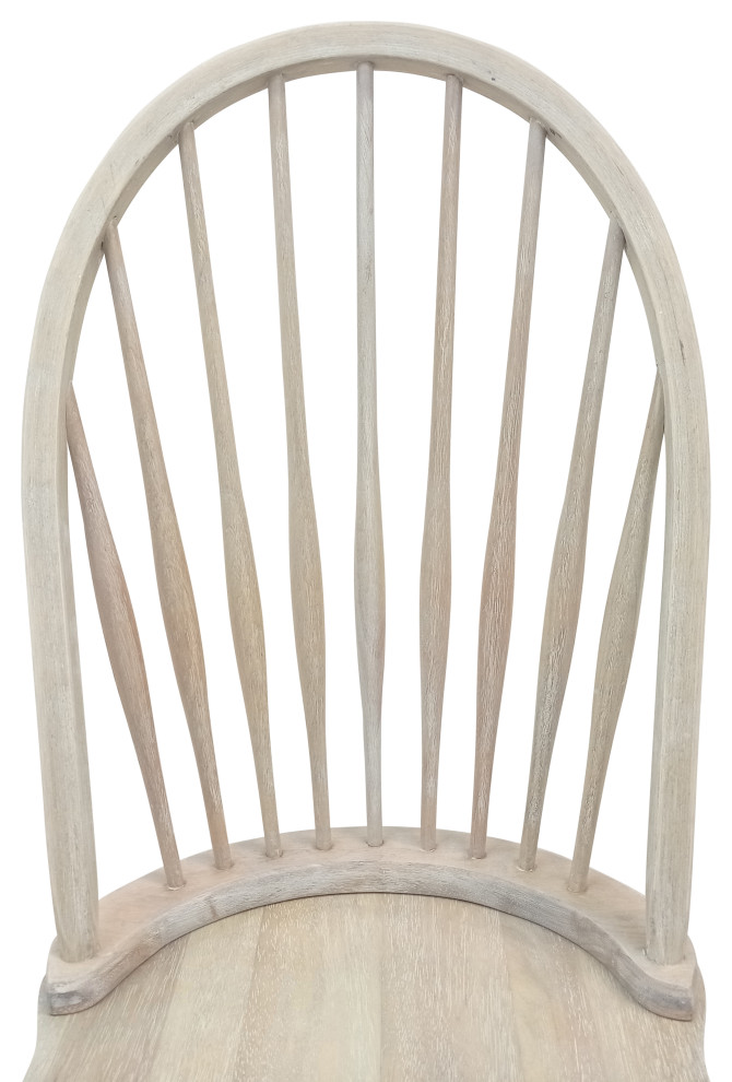 Windsor Dining Chair  Natural Driftwood   Traditional   Dining Chairs   by CAROLINA CLASSICS  Houzz