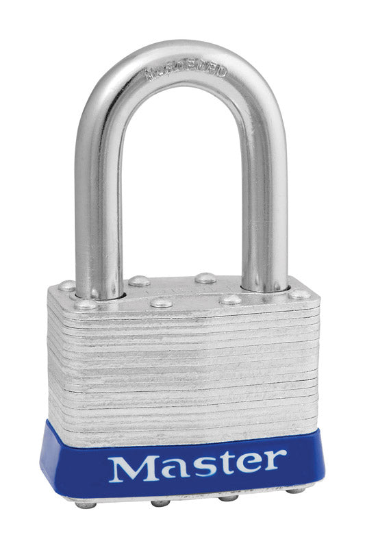 PADLOCK SILVER STEEL 2