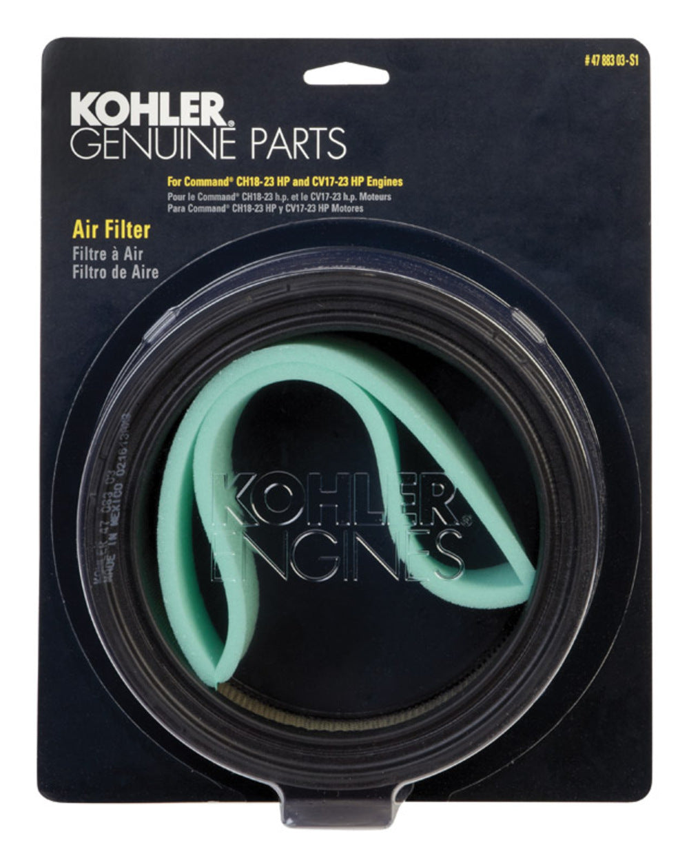 FILTER AIR KOHLER