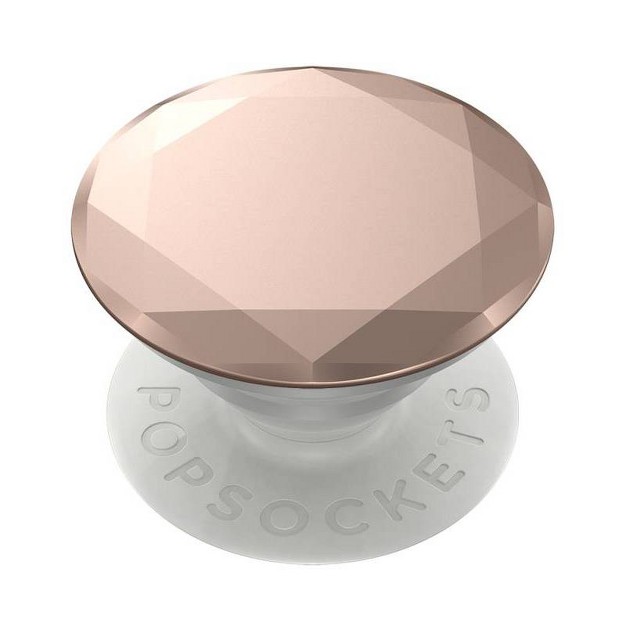 Popsockets Popgrip Metallic Diamond Cell Phone Grip amp Stand Rose Gold