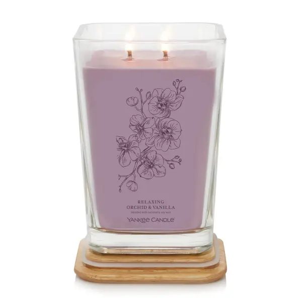 Yankee Candle 19.5 oz Relaxing Orchid and Vanilla Candle