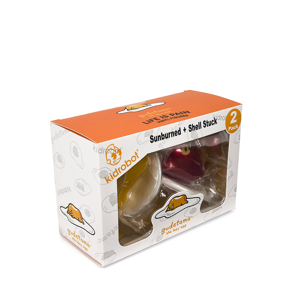 Gudetama Life is Pain Vinyl Figure 2-Pack