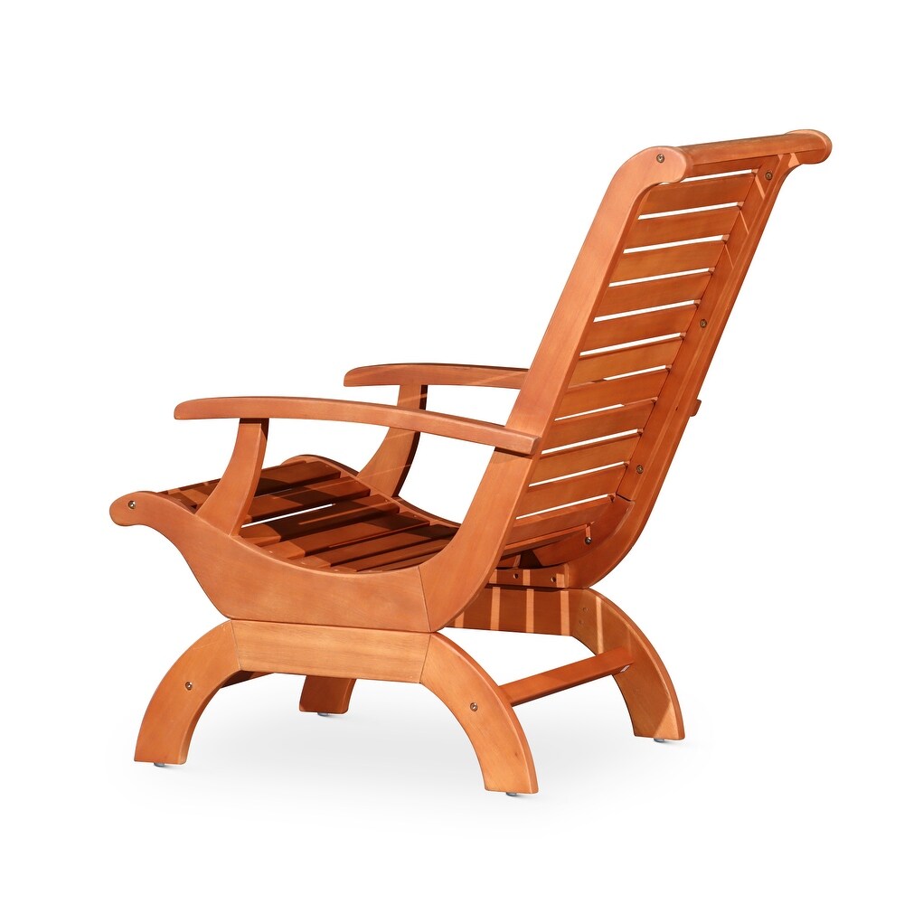 DTY Outdoor Living Aspen Eucalyptus Plantation Chair