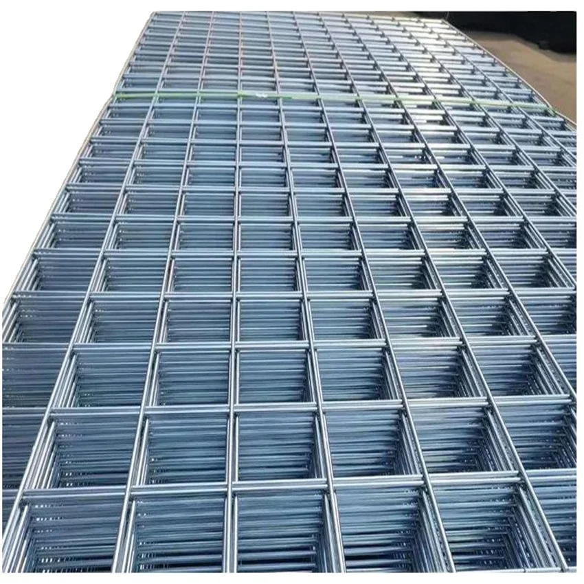 Factory supply price 100x100mm zinc galvanized welded wire mesh sheet wire mesh fence panels