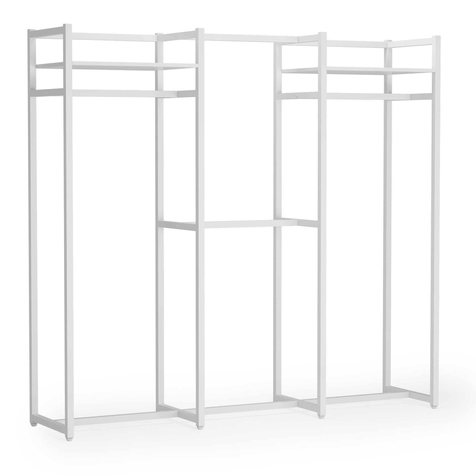 Freestanding Closet Organizer, Large Garment Clothes Rack