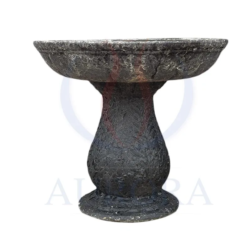 New Style High Quality Bird Bath Ceramic Planters Large Outdoor With Free Logo