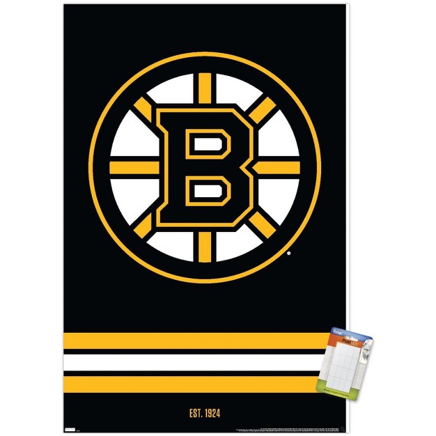 Trends International Nhl Boston Bruins Logo 21 Unframed Wall Poster Prints