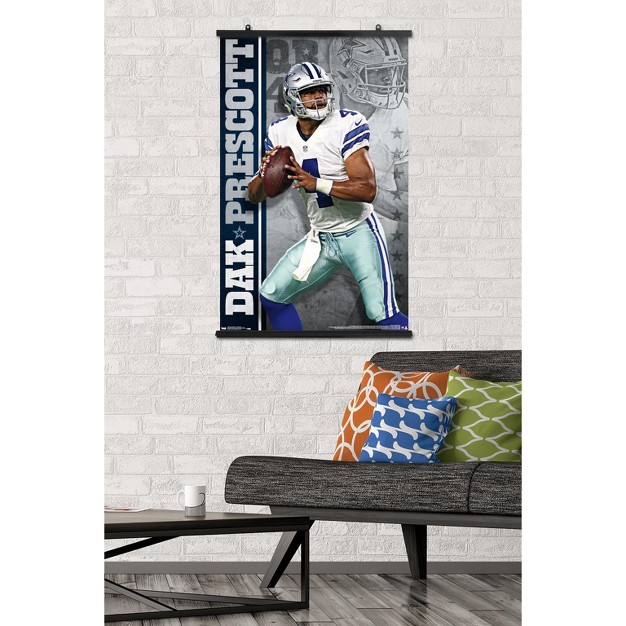 Trends International Nfl Dallas Cowboys Dak Prescott 16 Unframed Wall Poster Prints