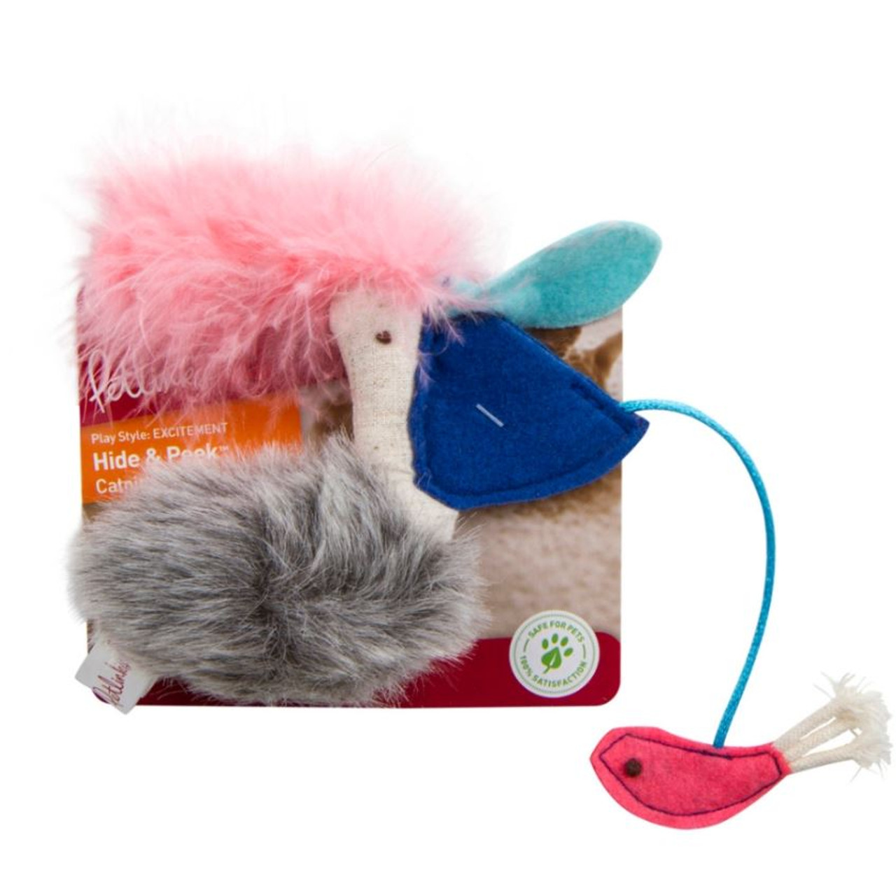 Petlinks Hide and Peek Pelican/Fish Catnip Cat Toy