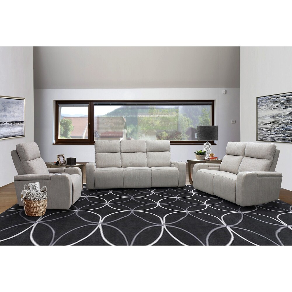 Power Reclining Sofa with Drop Down Console   83.5W x 37.5D x 42H