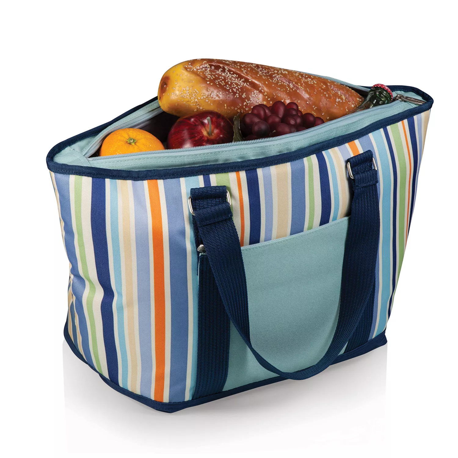 Picnic Time Topanga Striped Insulated Lunch Cooler