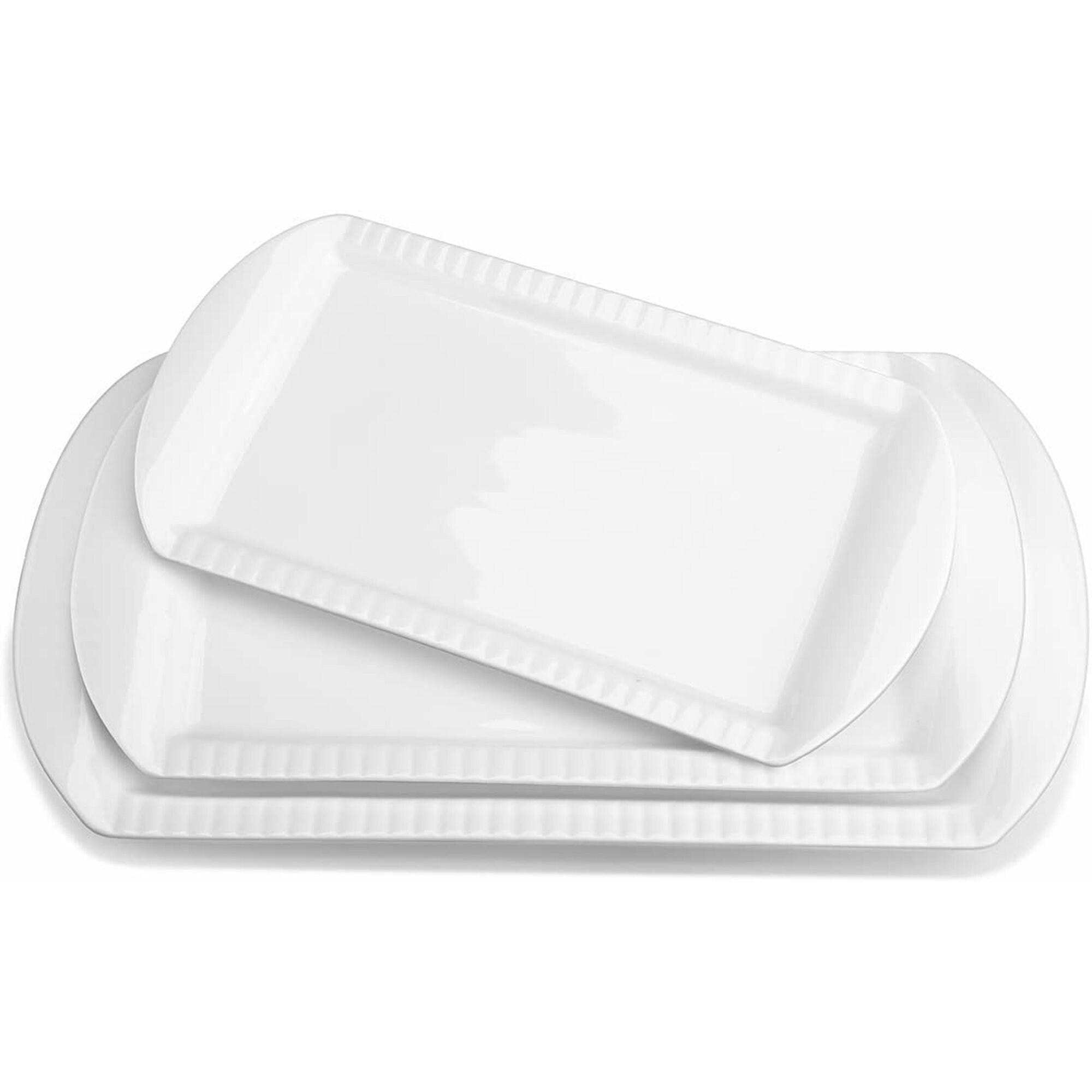 White Serving Trays Oven Safe