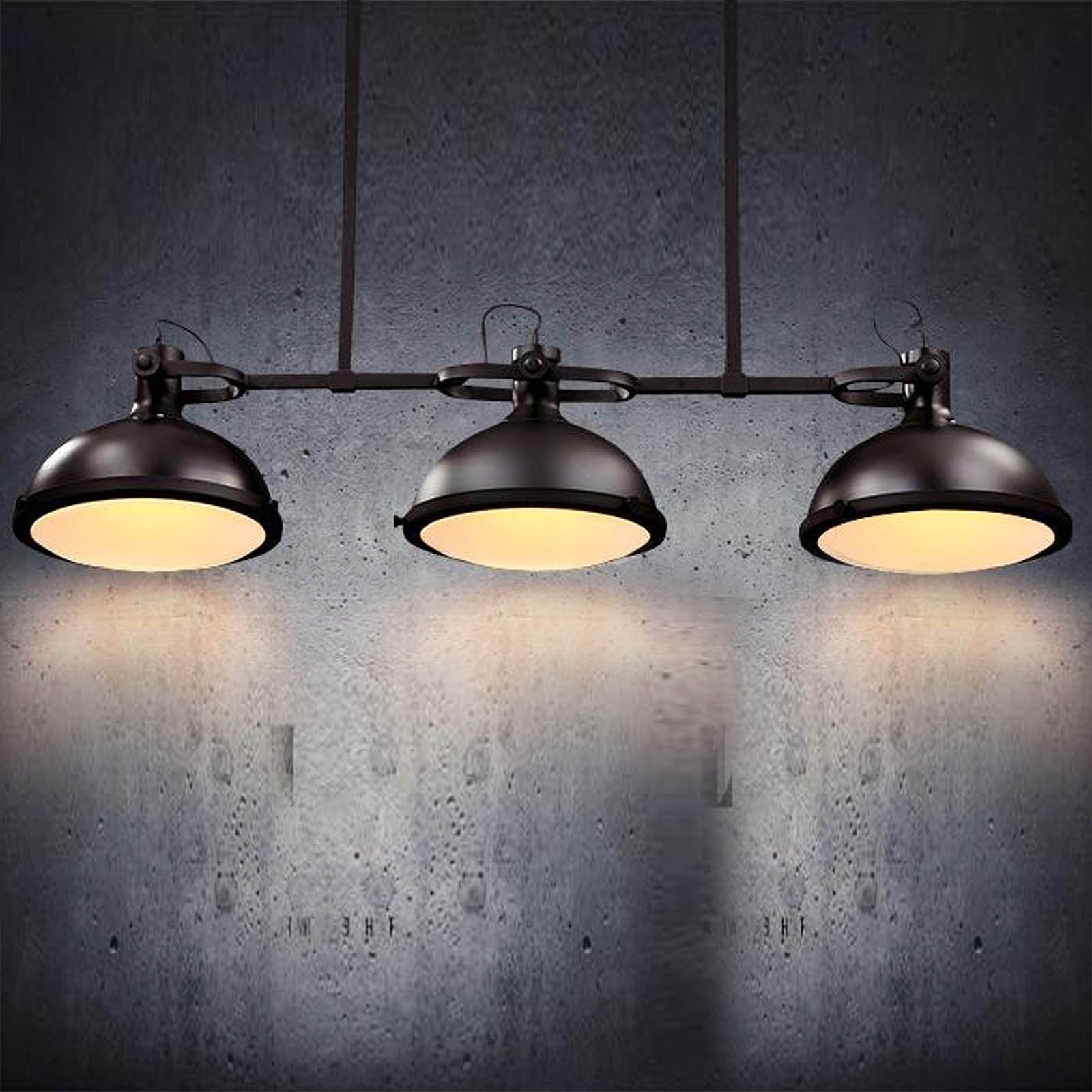 3 Heads Pendant Light Nordic Black Cy-Dd-118