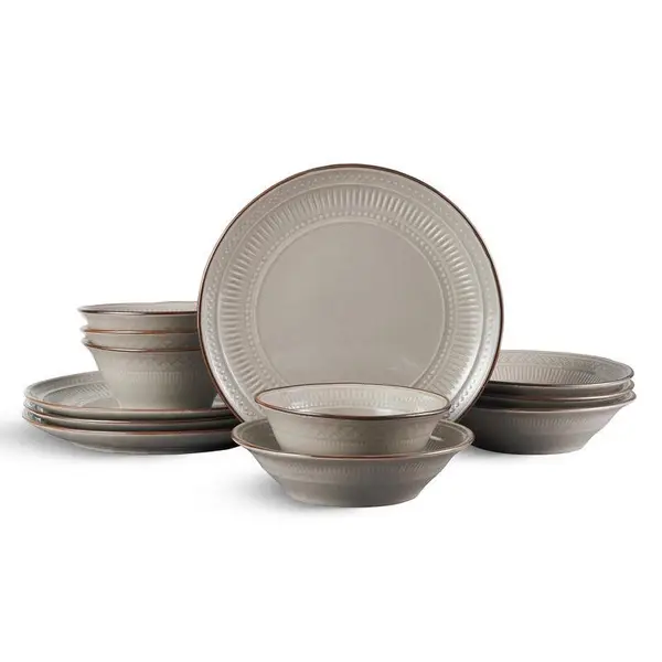 Pfaltzgraff 12-Piece Easton Dinnerware Set