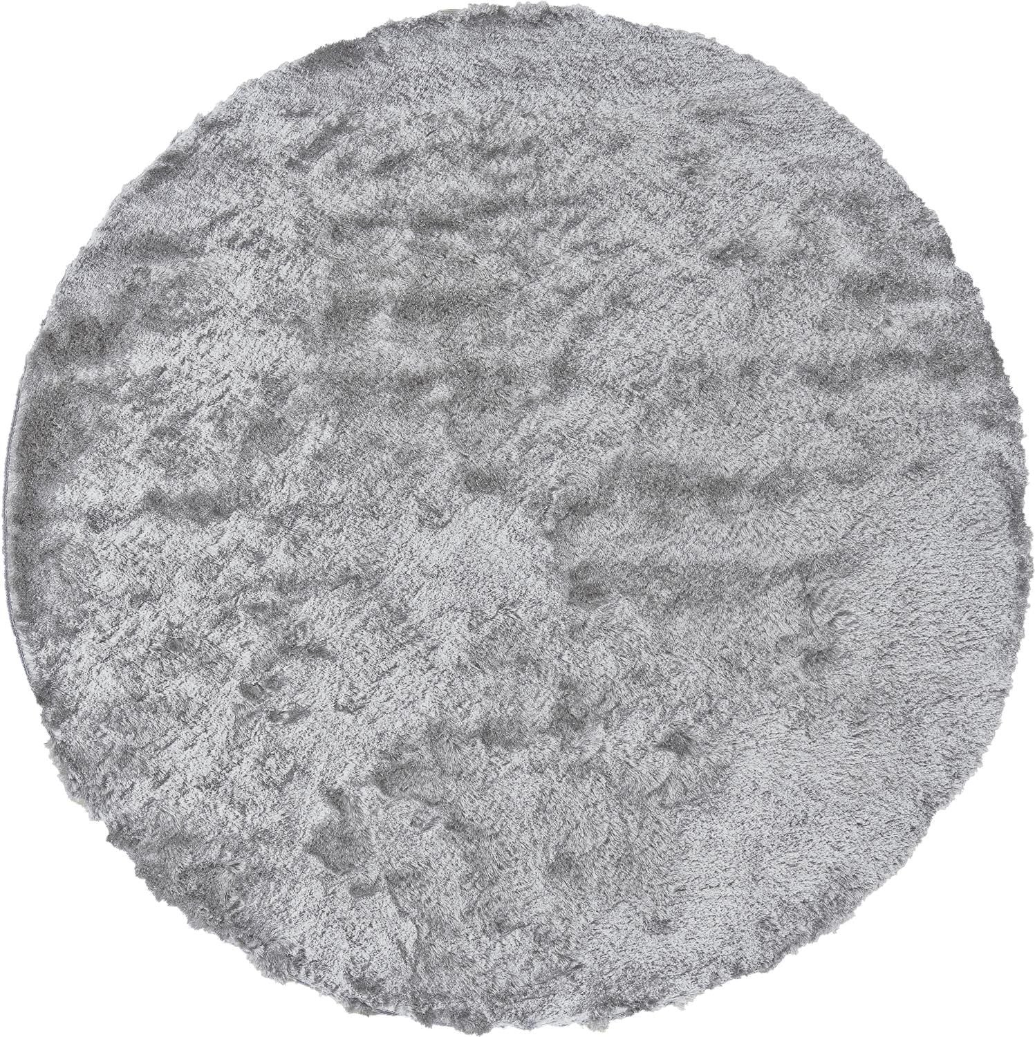 Freya Hand Tufted Silver and White Rug by BD Fine