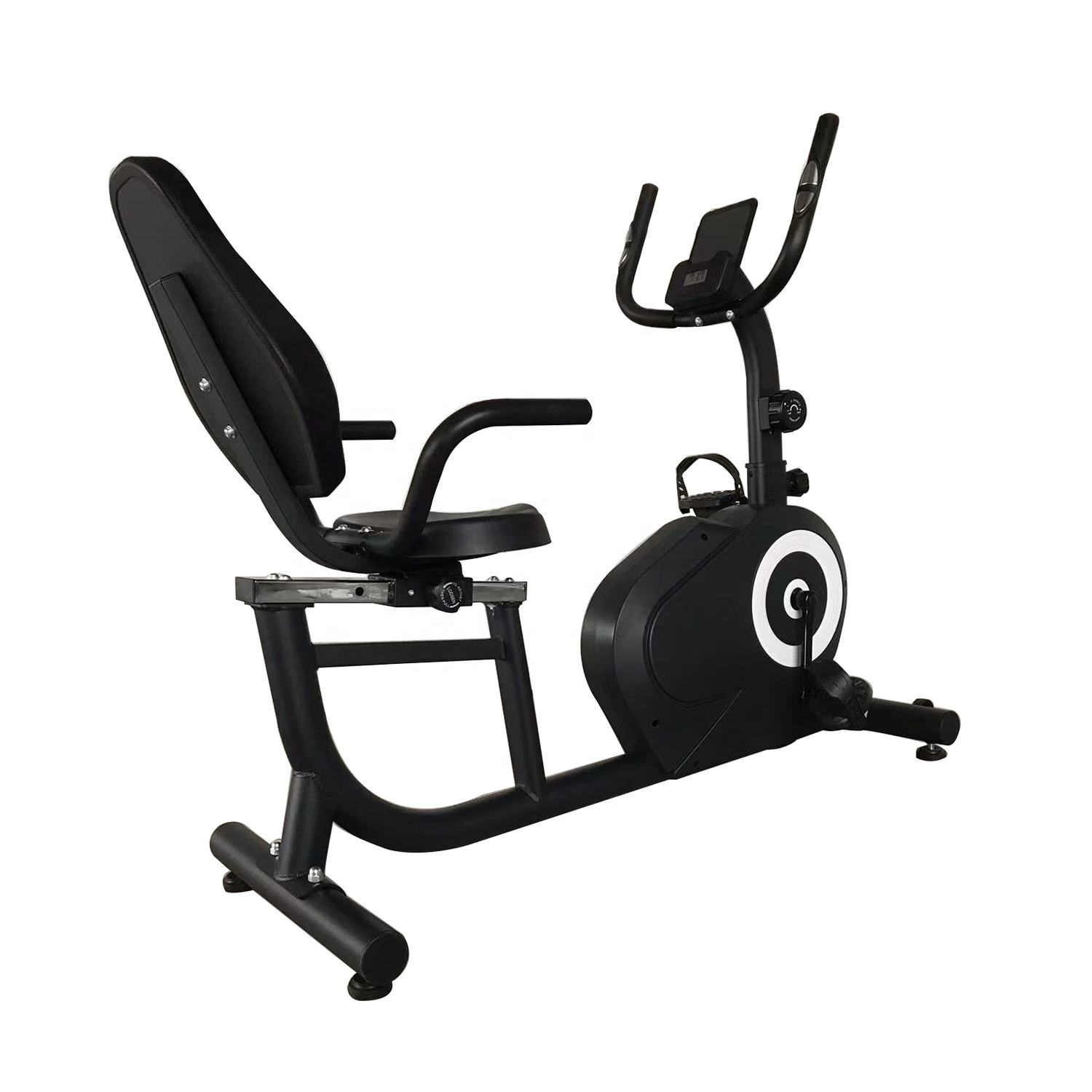 Gym Equipment Fitness Recumbent Bike Unisex Cardio Training Fitness   Body Building Magnetic Exercise Bikes