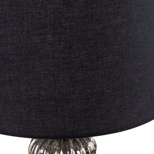 SEI Furniture Lyndale Black Fabric Table Lamp