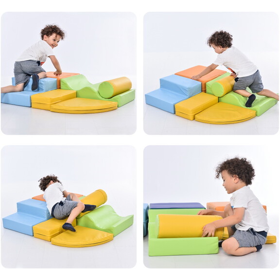 Soft Climb and Crawl Foam Playset 6 in 1  Soft Pla...