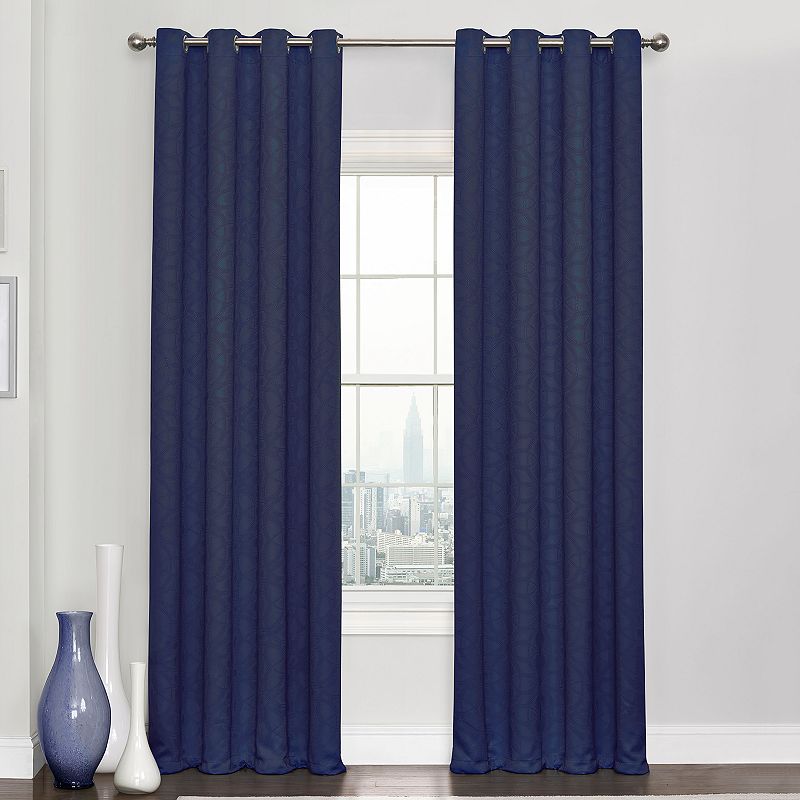 eclipse Kingston Blackout 1-Panel Window Curtain