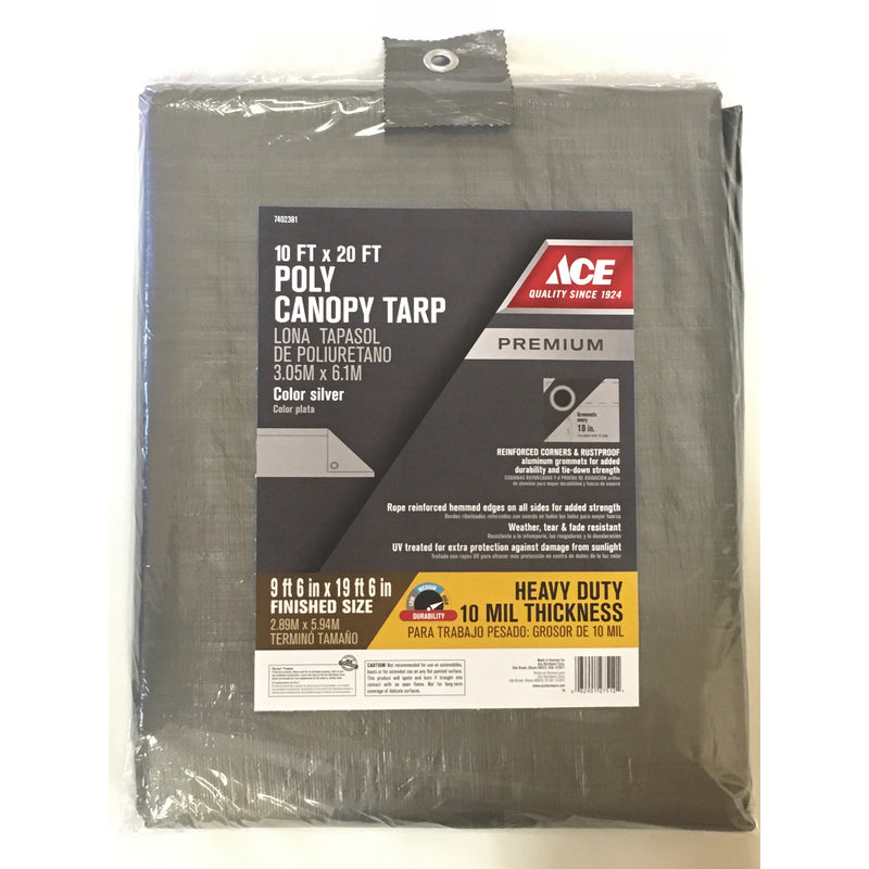 CNPY TARP HD 10'X20' SLV