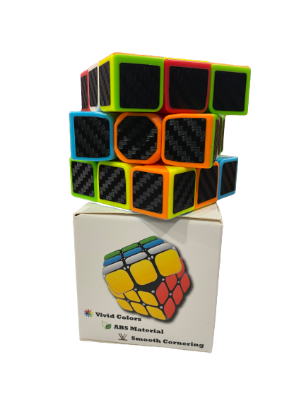 Speed Cube 3x3x3，Fast Magic Cube for Kids，Smooth Carbon Fiber Cubes，Puzzle Toys