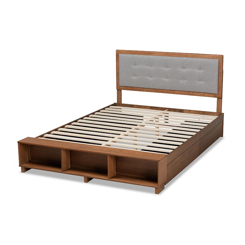 Baxton Studio Cosma Platform Storage Bed