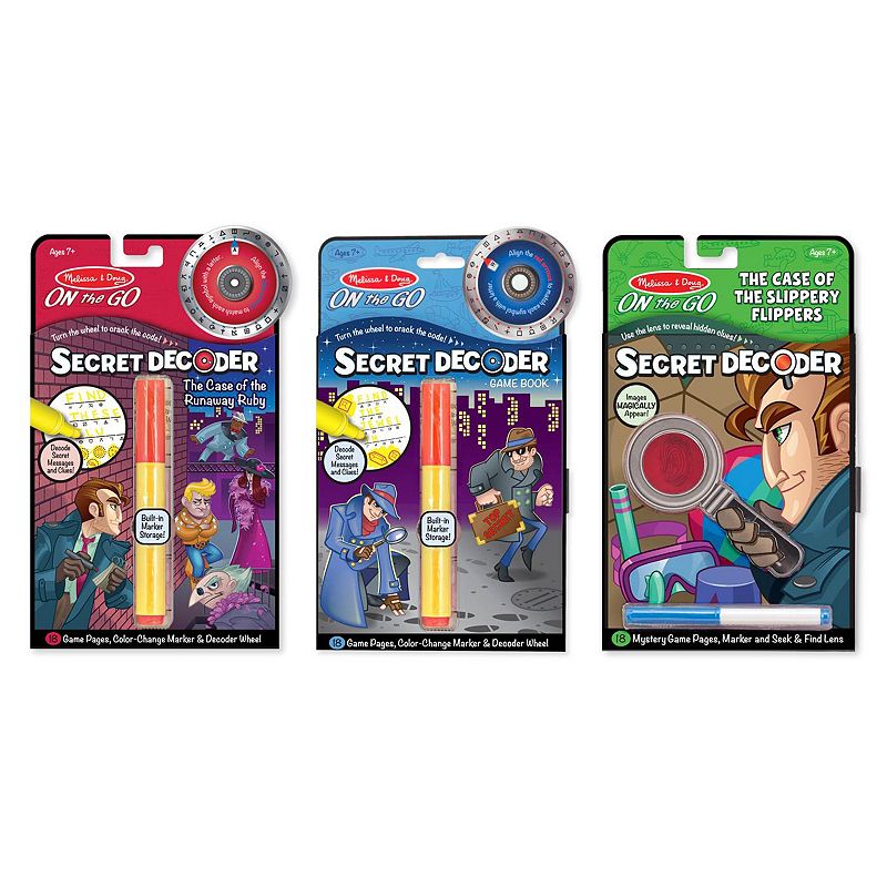 Melissa and Doug Secret Decoder Spy Set