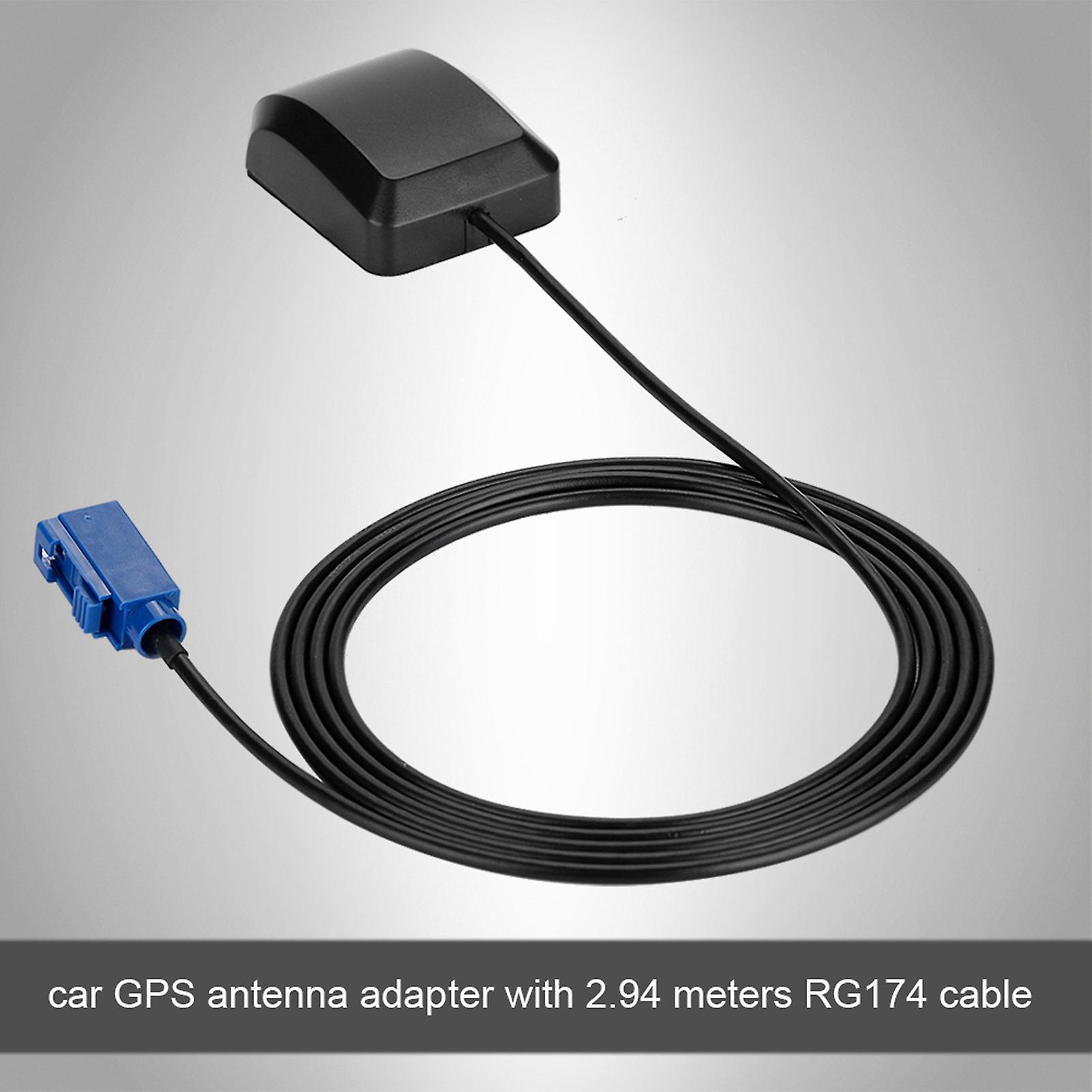 Car Gps Antenna Aerial Adapter Fraka Plug 2.94m Rg174 Cable 1575.42mhz