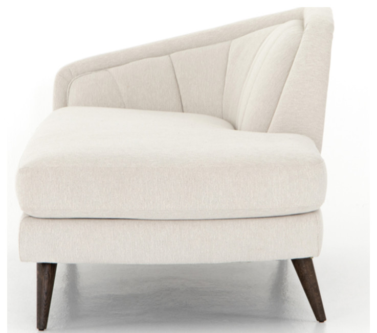 Rayen Left Arm Facing Chaise   Midcentury   Indoor Chaise Lounge Chairs   by Marco Polo Imports  Houzz