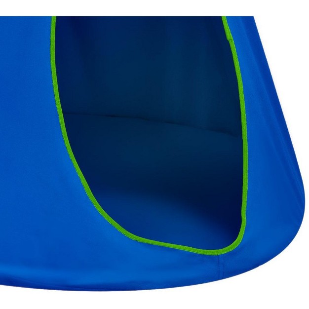 Sorbus Kids Nest Swing Fits 3 Children Blue