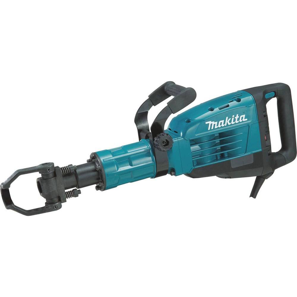 Makita 14 Amp 1-18 in. Hex Corded Variable Speed 35 lb. Demolition Hammer w Soft Start LED (1) Bull Point and Hard Case HM1307CB