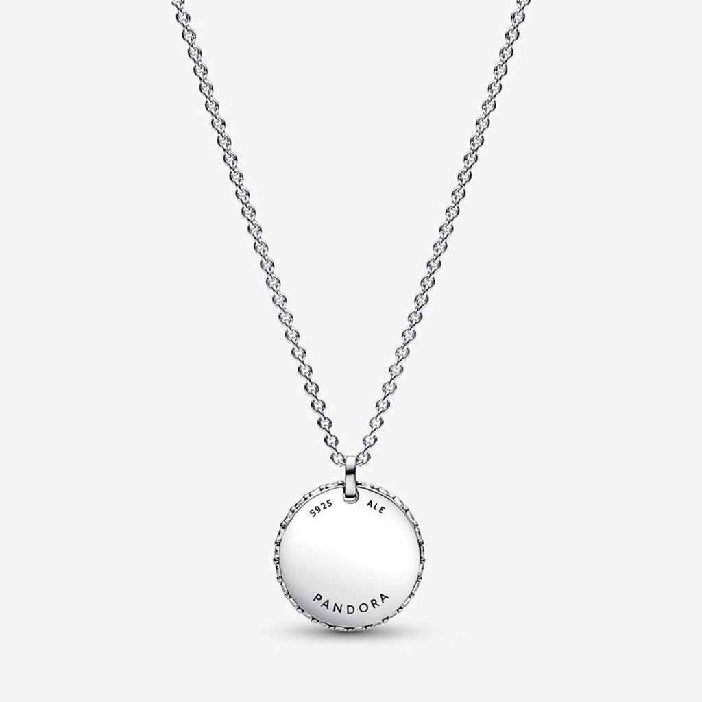 PANDORA  Pandora Timeless Pavé Round Pendant Necklace