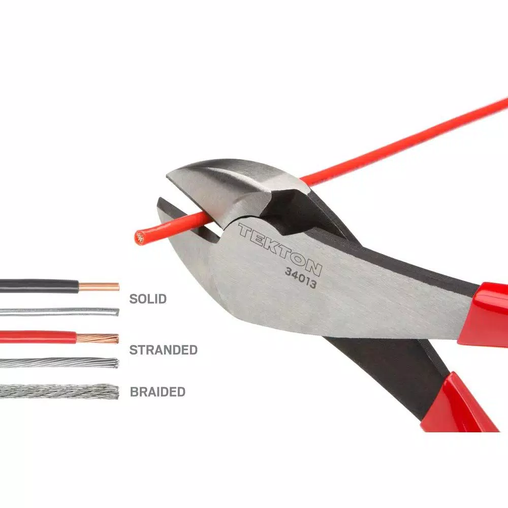 TEKTON Slip Joint， Diagonal， Linemanand#8217;s， Long Nose Pliers Set (4-Piece) and#8211; XDC Depot