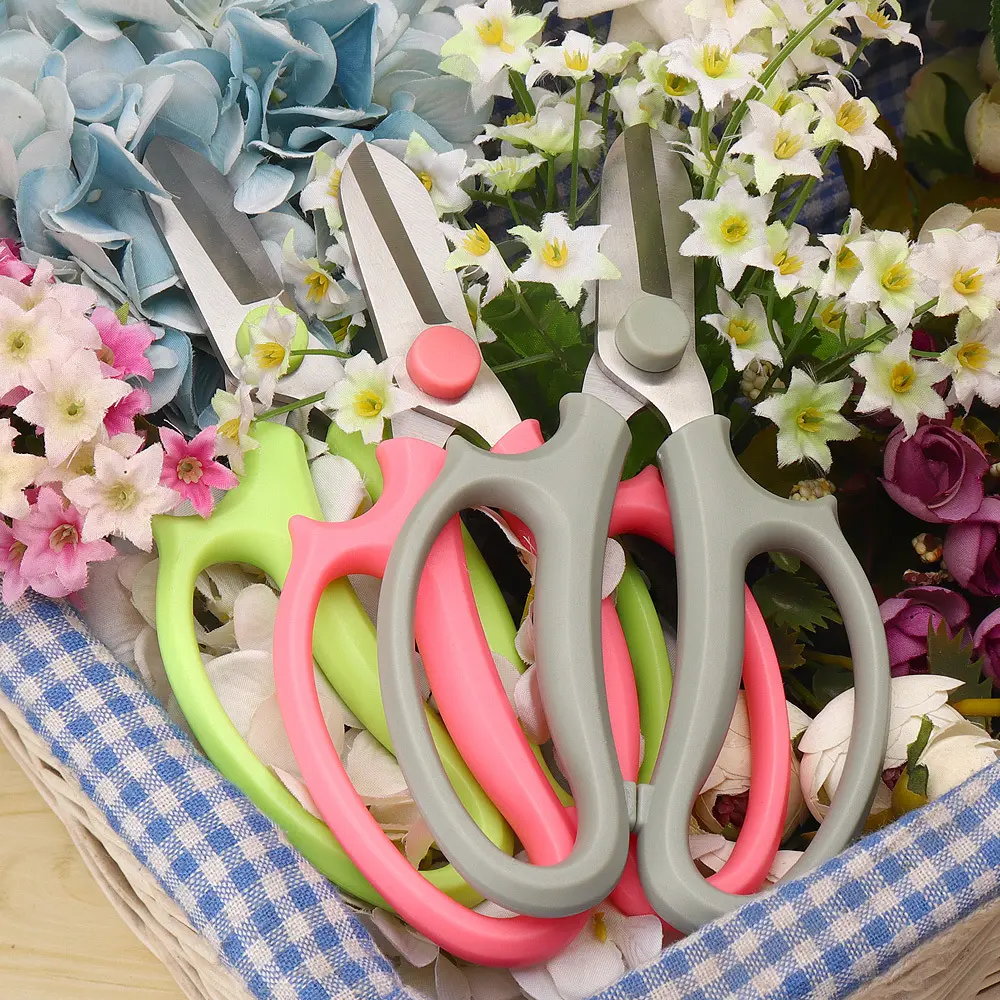 Garden flower scissors branch shears high quality flower art arranging branches tools florabest garden tools